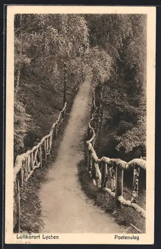 AK Lychen, Partie am Poetensteg