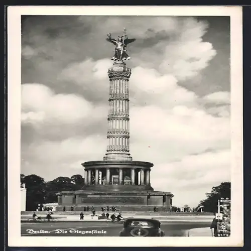 AK Berlin-Tiergarten, Die Siegessäule