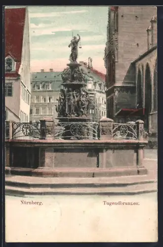 AK Nürnberg, Tugendbrunnen