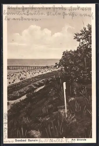 AK Bansin, Am Strande