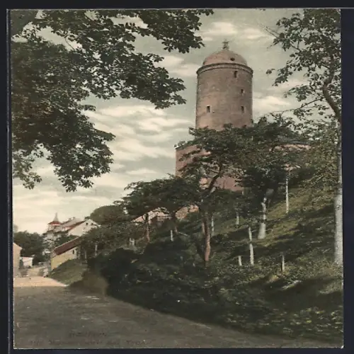 AK Bautzen, Alte Wasserkunst am Neutor