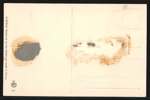 AK Leipzig, Blick auf die Thomaskirche