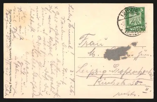 AK Leipzig, Partie am Reichsgericht