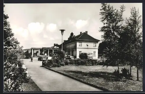 AK Bad Wildungen, Blick zum Bahnhof