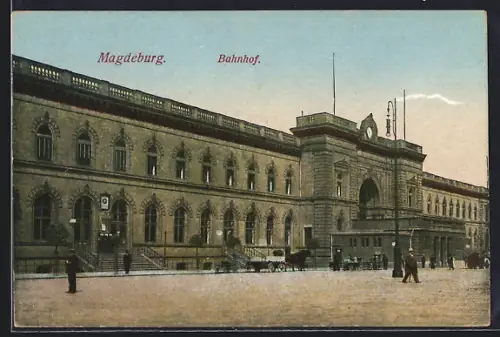 AK Magdeburg, Partie am Bahnhof