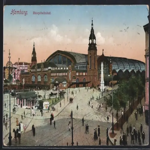 AK Hamburg-St.Georg, Hauptbahnhof