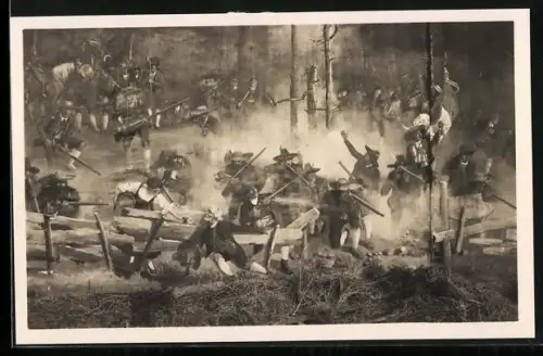 AK Freiheitskämpfe der Tiroler am Berg Isel, Passeier Schützenkompagnie, Andreas Hofer