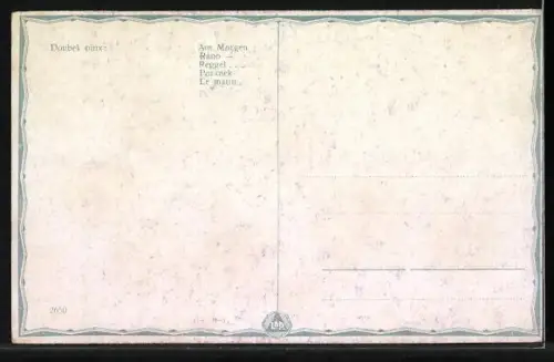 Künstler-AK Franz Doubek: Nackte Frau am Morgen