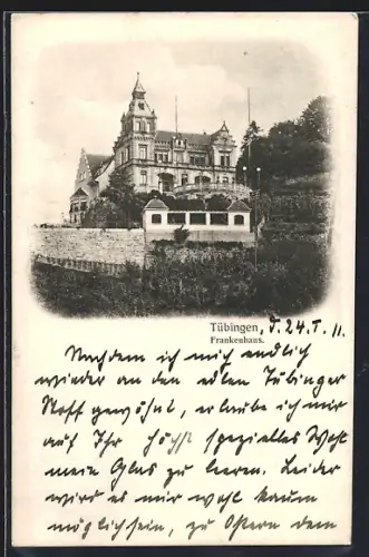 AK Tübingen, Blick auf das Frankenhaus