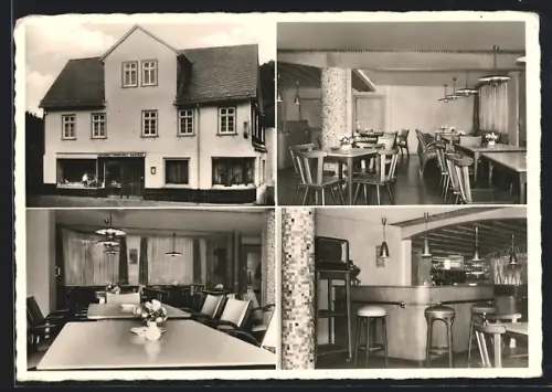 AK Biedenkopf-Ludwigshütte, Gasthaus u. Metzgerei Walter Henk