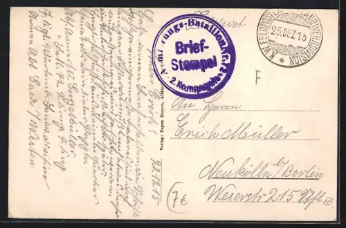 AK Altkirch, Bäckergasse