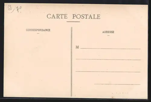 AK Thann /Alsace, Une partie de la Rue de l`Étang, bombardée par les Allemands