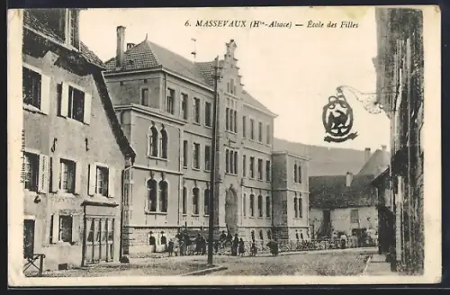 AK Masevaux /Hte-Alsace, École des Filles