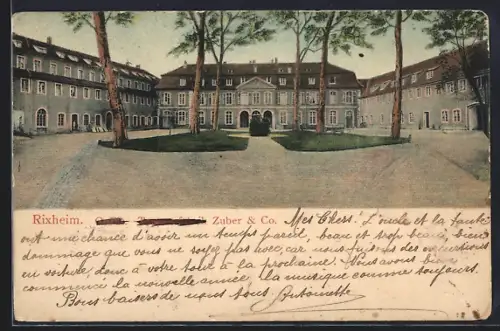 AK Rixheim, Zuber & Cie avec sa cour et ses bâtiments historiques
