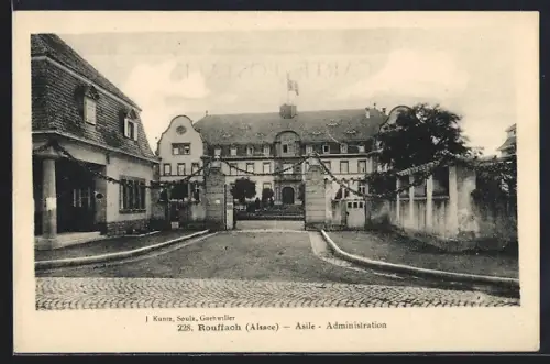 AK Rouffach /Alsace, Asile, Administration