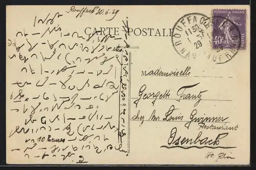 AK Rouffach /Alsace, Asile, Administration