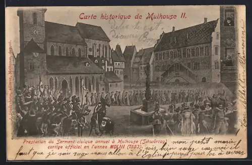 AK Mulhouse, Prestation du Serment civique annuel avec cortège officiel