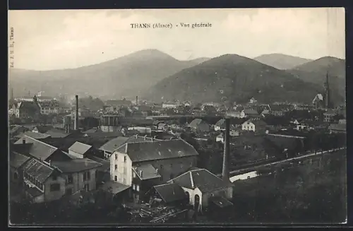 AK Thann /Alsace, Vue générale
