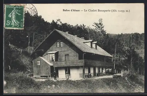 AK Ballon d`Alsace, Le Chalet Bonaparte