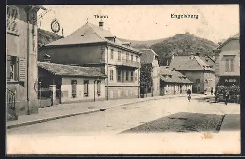 AK Thann, Vue de la rue principale