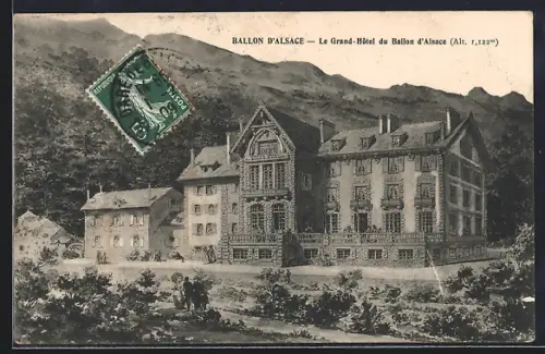 AK Ballon d`Alsace, Le Grand-Hôtel du Ballon d`Alsace