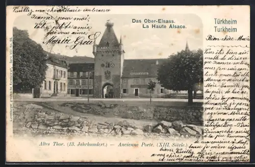 AK Turkheim, Ancienne Porte, XIIIe Siècle