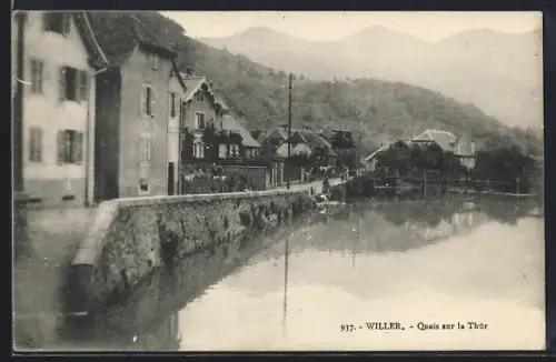 AK Willer, Quais sur la Thur