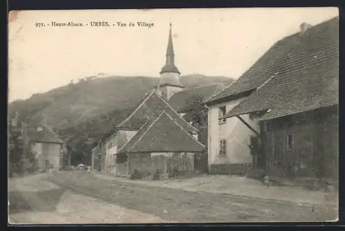 AK Urbès /Haute-Alsace, Vue du village