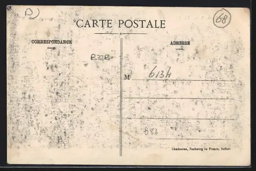 AK Urbès /Haute-Alsace, Vue du village