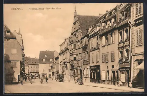 AK Colmar, Kopfhaussgasse