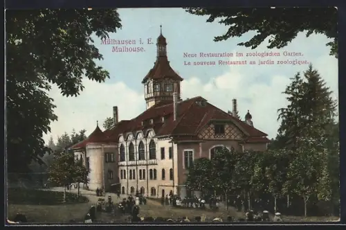 AK Mulhouse, Le nouveau Restaurant au jardin zoologique