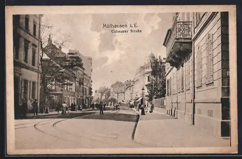 AK Mülhausen, Colmarer Strasse