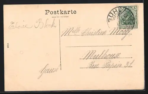 AK Maria-Thierenbach, Intérieur de l`église et vue du paysage environnant