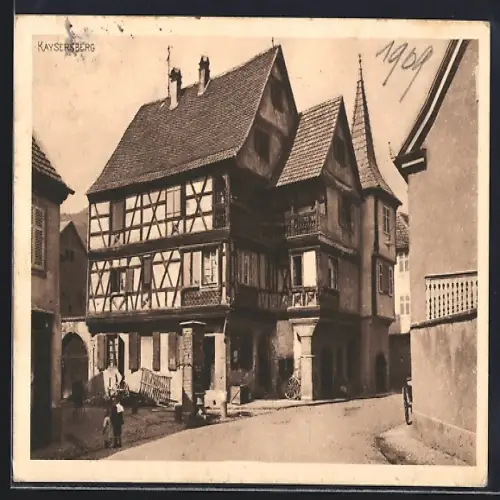 AK Kaysersberg, Maison à colombages au centre-ville
