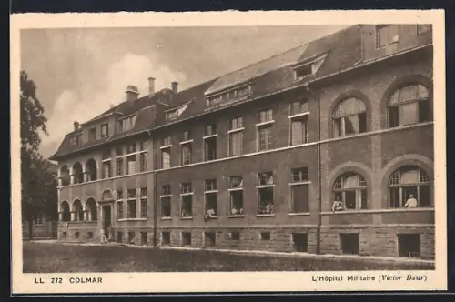 AK Colmar, L`Hôpital Militaire, Victor Baur