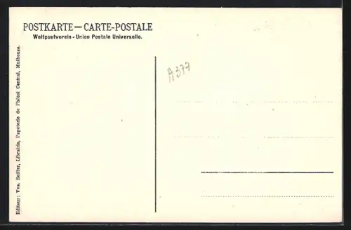 AK Mulhouse, Promenade du Bassin et Plate-Forme du Nord