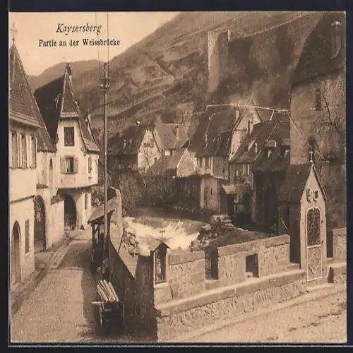 AK Kaysersberg, Partie an der Weissbrücke