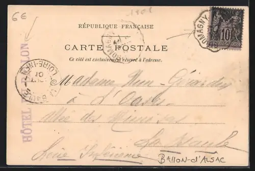 AK Ballon-d`Alsace, La Papeterie