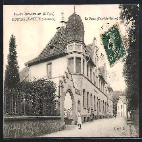AK Montreux-Vieux, La Poste
