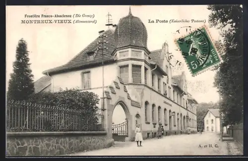 AK Montreux-Vieux, La Poste