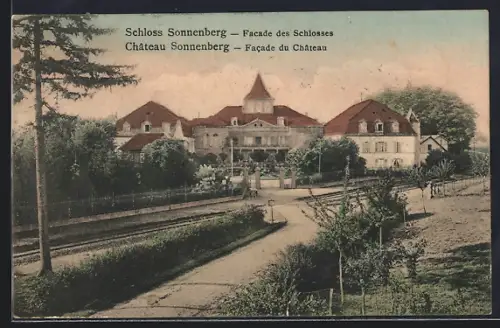 AK Carspach, Château Sonnenberg, Facade du Château