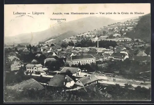 AK Lièpvre, Vue prise de la Croix de Mission