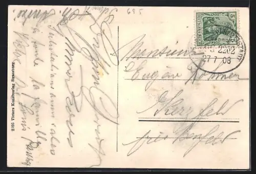 AK Lièpvre, Vue prise de la Croix de Mission