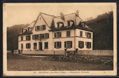 AK Fellering /Haut Rhin, Gendarmerie Nationale