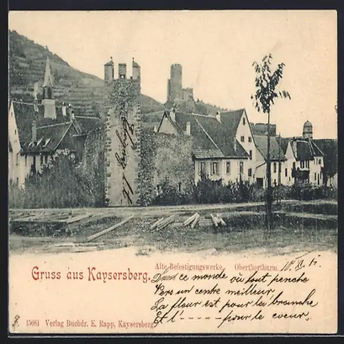 AK Kaysersberg, Alte Befestigungswerke und Oberthorturm