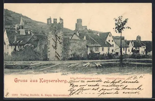 AK Kaysersberg, Alte Befestigungswerke und Oberthorturm