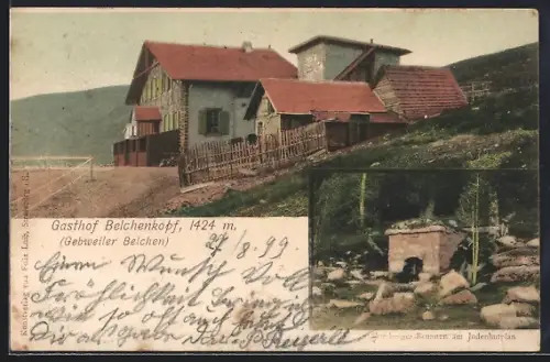 AK Gebweiler Belchen, Gasthof Belchenkopf