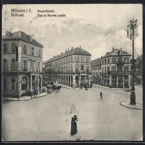 AK Mulhouse, Place du Nouveau quartier