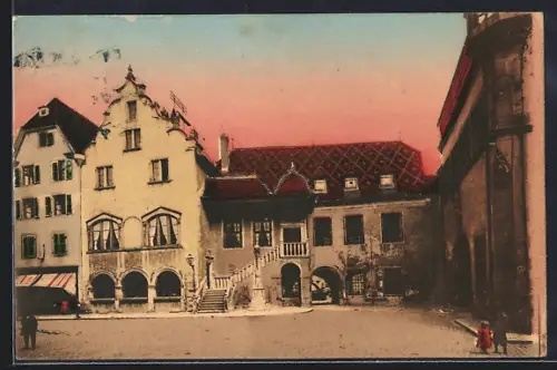 AK Colmar, Musée Fleischhauer et bâtiments historiques