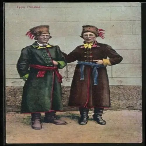 AK Typy Polskie, Polen in Volkstracht